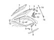 2006 Dodge Dakota Hood Diagram - 55359276AD