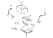 Dodge Battery Cable Diagram - 56000978AB
