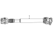 Ram 3500 Drive Shaft Diagram - 52123325AD