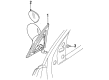 Chrysler LHS Car Mirror Diagram - JF53PX8