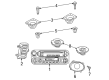 2006 Chrysler Sebring Car Speakers Diagram - 5059186AD