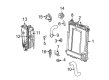 Chrysler Radiator Diagram - 52029043AD