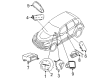 Chrysler PT Cruiser Air Bag Control Module Diagram - 4671419AF