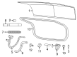 Chrysler Liftgate Hinge Diagram - 55113712AF