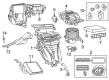 Ram Blend Door Actuator Diagram - 68270227AA