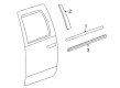 2012 Ram 3500 Door Moldings Diagram - 55372099AC