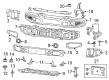Jeep Wrangler Bumper Diagram - 6BU44RXFAB