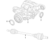 Dodge Challenger Differential Diagram - 68085391AB