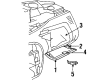 Chrysler Prowler Glove Box Diagram - 4815680