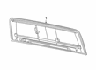 Jeep Gladiator Windshield Diagram - 68343605AM