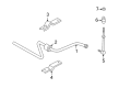 Chrysler 300M Sway Bar Kit Diagram - 4782855AA