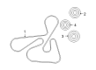 Dodge Caliber Belt Tensioner Diagram - 4891976AC