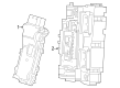 2023 Dodge Hornet Body Control Module Diagram - 68663318AA