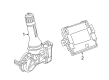 Jeep TPMS Sensor Diagram - 68399030AC