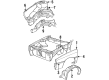 1992 Chrysler LeBaron Wheelhouse Diagram - 4534330