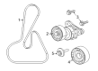 Jeep Drive Belt Diagram - 68201163AA
