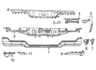 2025 Ram 1500 Bumper Diagram - 7GB37TZZAA