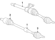 Jeep Output Shaft Seal Diagram - 5189835AA