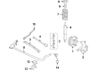 Jeep Wrangler JK Sway Bar Kit Diagram - 52060300AK