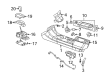 Chrysler Center Console Base Diagram - 1GM582D1AB