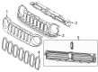 2020 Jeep Renegade Grille Diagram - 6VN65TZZAA