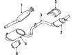 Dodge Stratus Exhaust Pipe Diagram - 4764331AC