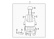 Dodge Caravan Seat Cushion Diagram - ZE591P7AA
