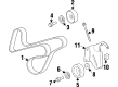 Dodge Dakota Drive Belt Diagram - 53011035AB