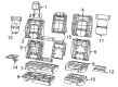 Ram Seat Cushion Diagram - 68564925AA