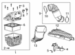 Ram Air Filter Diagram - 68645327AA