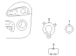 Dodge Viper Fog Light Diagram - 5029226AB