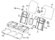 2022 Dodge Challenger Armrest Diagram - 5XH65LR5AA