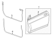 Chrysler 200 Door Seal Diagram - 1EK86XXXAD