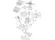 Chrysler Aspen Transmission Mount Diagram - 52855879AA