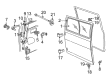 Dodge B3500 Door Seal Diagram - 4354950