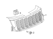Jeep Grand Cherokee Grille Diagram - 1TY96TZZAE
