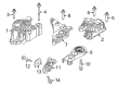 Jeep Engine Mount Diagram - 68363996AA