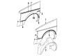 Dodge Mini Ram Fender Diagram - 4411913
