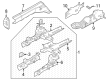 2025 Dodge Hornet Engine Mount Bracket Diagram - 68510404AA