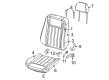 2006 Dodge Magnum Seat Cover Diagram - 1AN531DDAA