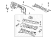 Jeep Dash Panels Diagram - 55177300AK