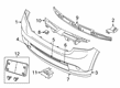 Dodge Bumper Diagram - 68089166AC