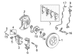 Chrysler Wheel Bearing Dust Cap Diagram - 5101732AA