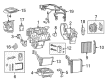 Jeep Heater Core Diagram - 68223043AA