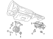 Dodge Ram 2500 Transmission Mount Diagram - 68185822AC
