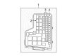 Dodge Ram 2500 Relay Block Diagram - 4692118AL