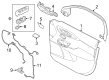 Dodge Hornet Door Handle Diagram - 7MT30U00AA