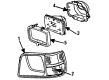 Dodge Aries Dome Light Diagram - 4321740