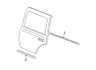 Dodge Durango Door Seal Diagram - 55362205AE