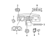Ram Blower Control Switches Diagram - 55111290AF